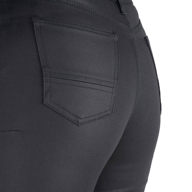 Jeggings donna Oxford Original Approved Waxed AA nero
