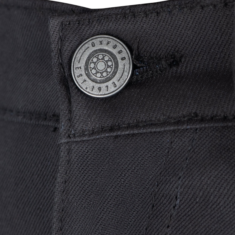 Jeggings donna Oxford Original Approved Waxed AA nero