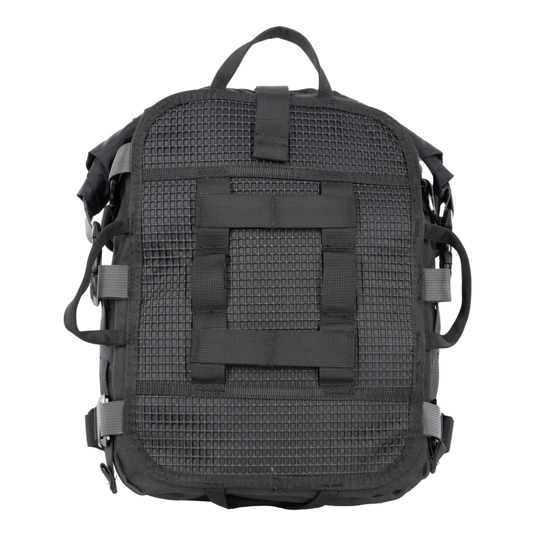 Borsa da sella Oxford Atlas T-10 Advanced Tourpack da 10 litri per passeggero, colore nero.