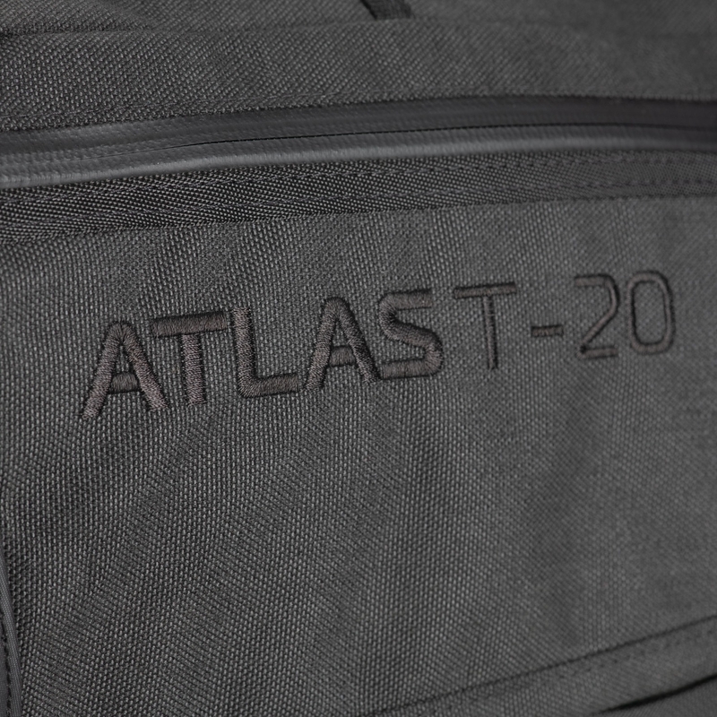 Borsa da sella passeggero Oxford Atlas T-20 Advanced Tourpack da 20 l, nera