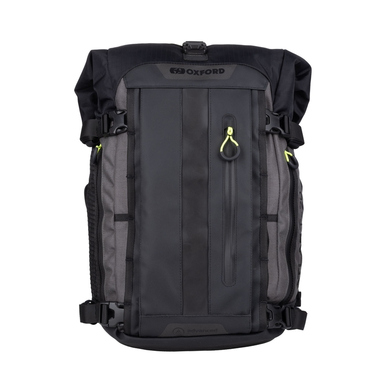 Borsa da sella passeggero Oxford Atlas T-20 Advanced Tourpack da 20 l, grigia