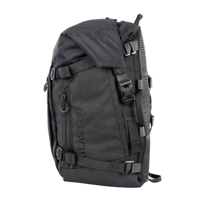 Borsa da sella passeggero Oxford Atlas T-30 Advanced Tourpack da 30 l, nera