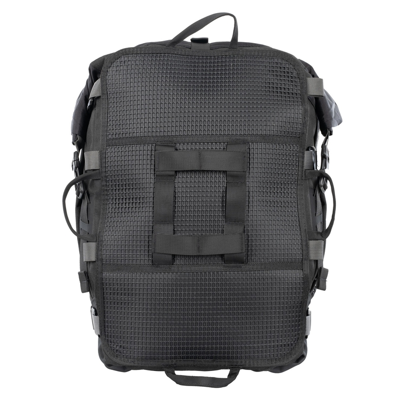 Borsa da sella passeggero Oxford Atlas T-30 Advanced Tourpack da 30 l, nera