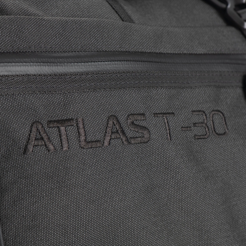 Borsa da sella passeggero Oxford Atlas T-30 Advanced Tourpack da 30 l, nera