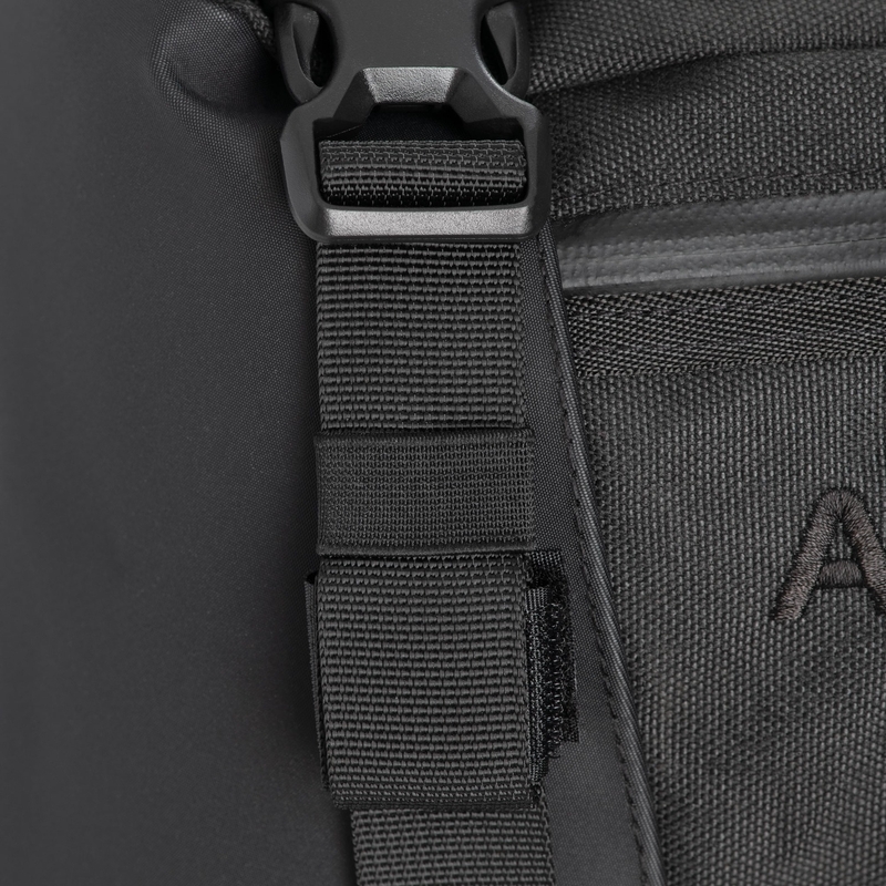 Borsa da sella passeggero Oxford Atlas T-30 Advanced Tourpack da 30 l, nera