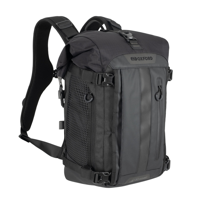 Borsa da moto Oxford Atlas B-20 Advanced Backpack 20 l nera