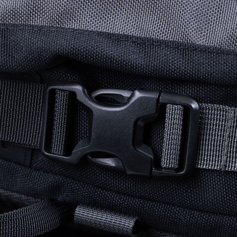 Borsa da moto Oxford Atlas B-20 Advanced Backpack 20 l grigio