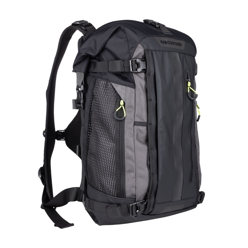Borsa da moto Oxford Atlas B-30 Advanced Backpack 30 l nera