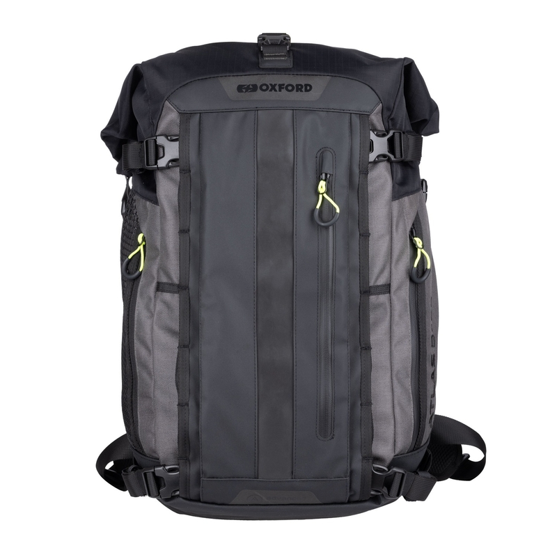 Borsa da moto Oxford Atlas B-30 Advanced Backpack 30 l nera