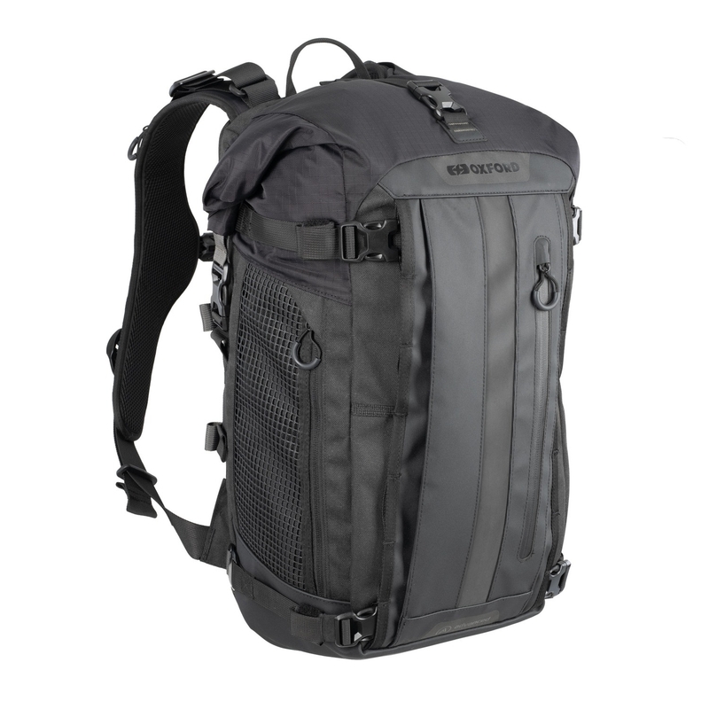Borsa da moto Oxford Atlas B-30 Advanced Backpack 30 l grigio