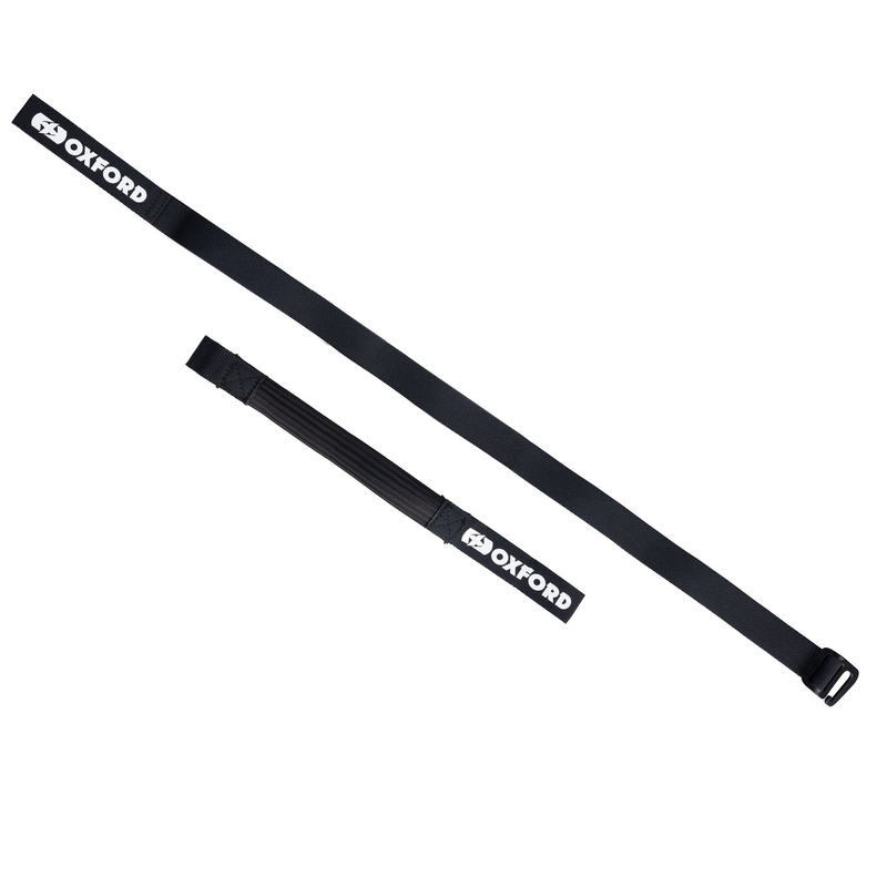 Oxford Atlas G-Hook cinghie per bagagli 2 pezzi nero 26mm x 2m