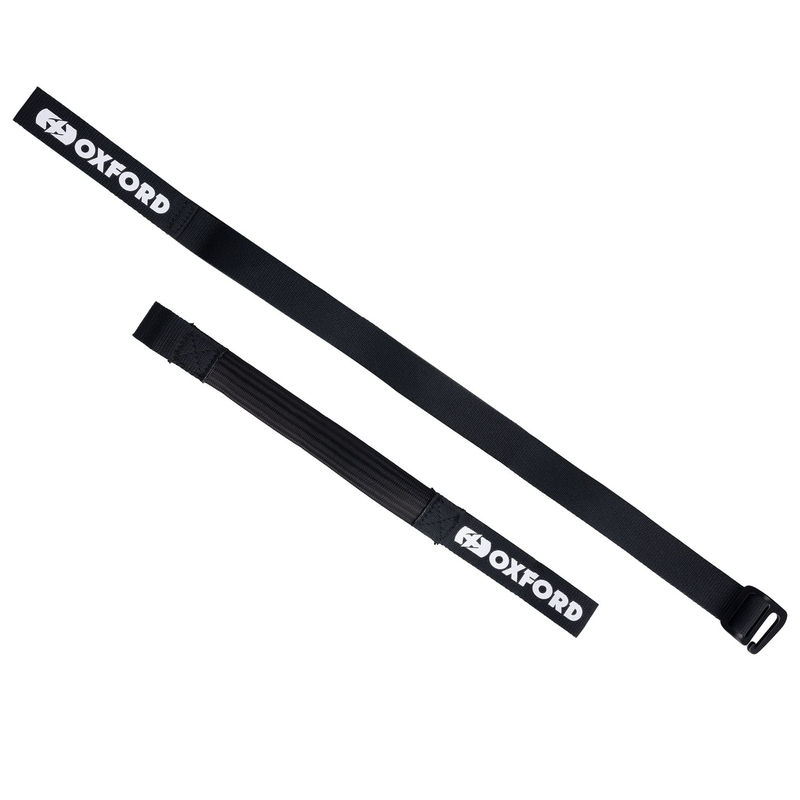 Oxford Atlas G-Hook cinghie per bagagli 2 pezzi nero 26mm x 1,2 m