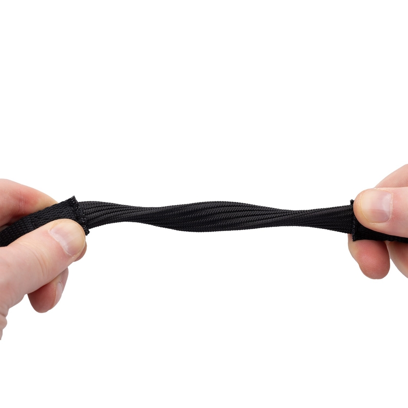Oxford Atlas B-Clip cinghie per bagagli 2 pezzi nero 17 mm x 1,2 m