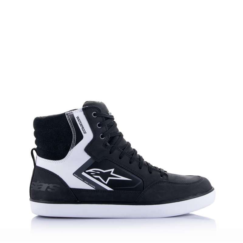 Stivali da moto Alpinestars J-6 Waterproof 2025 Nero e Bianco