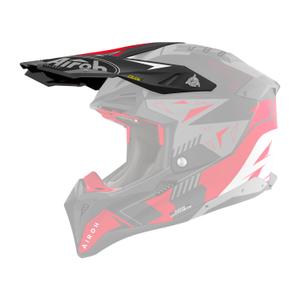 Visiera per casco Airoh Aviator Spin rosso opaco