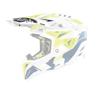 Visiera per casco Airoh Aviator Spin giallo-blu lucido
