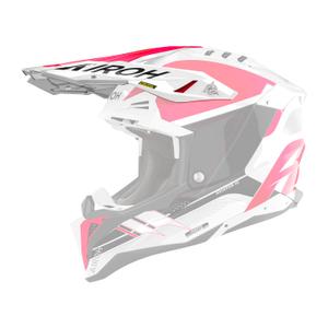 Visiera per casco Airoh Aviator Saber rosso opaco