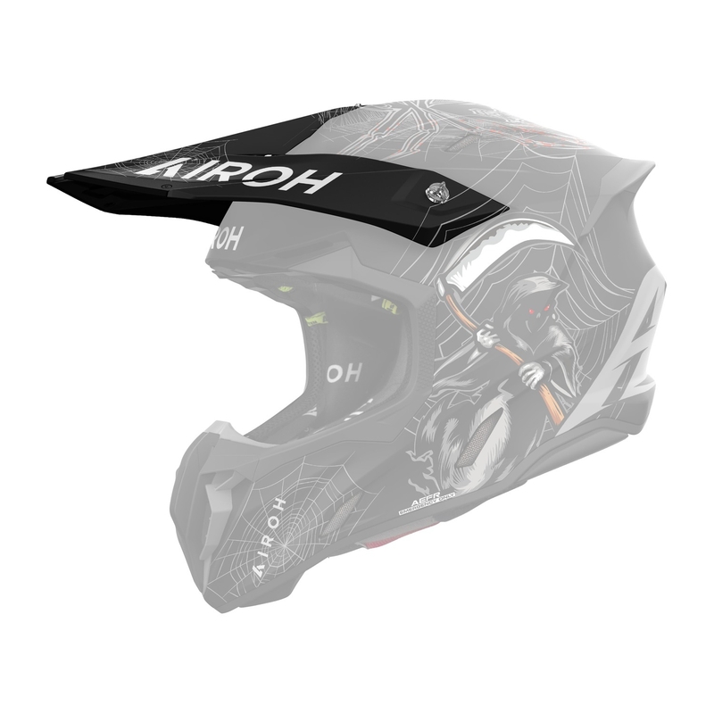 Visiera per casco Airoh Twist 3 Arcade nero opaco