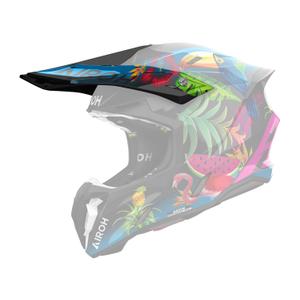 Visiera per casco Airoh Twist 3 Amazonia nero e blu
