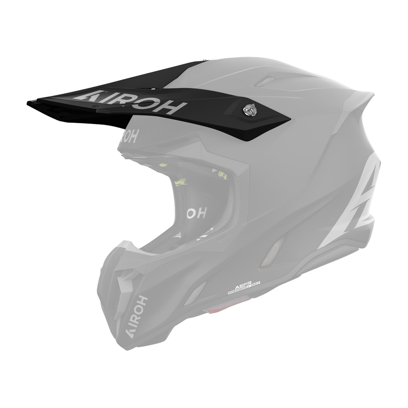Visiera per casco Airoh Twist 3 Colore nero opaco