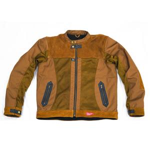 Giacca da moto Fuel Arizona marrone