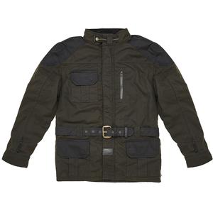 Giacca moto Fuel Bunker verde-nera
