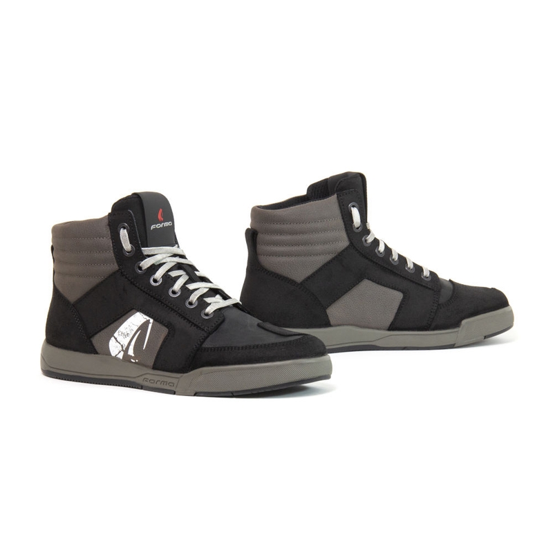 Stivali da moto Forma Ground Dry nero-grigio
