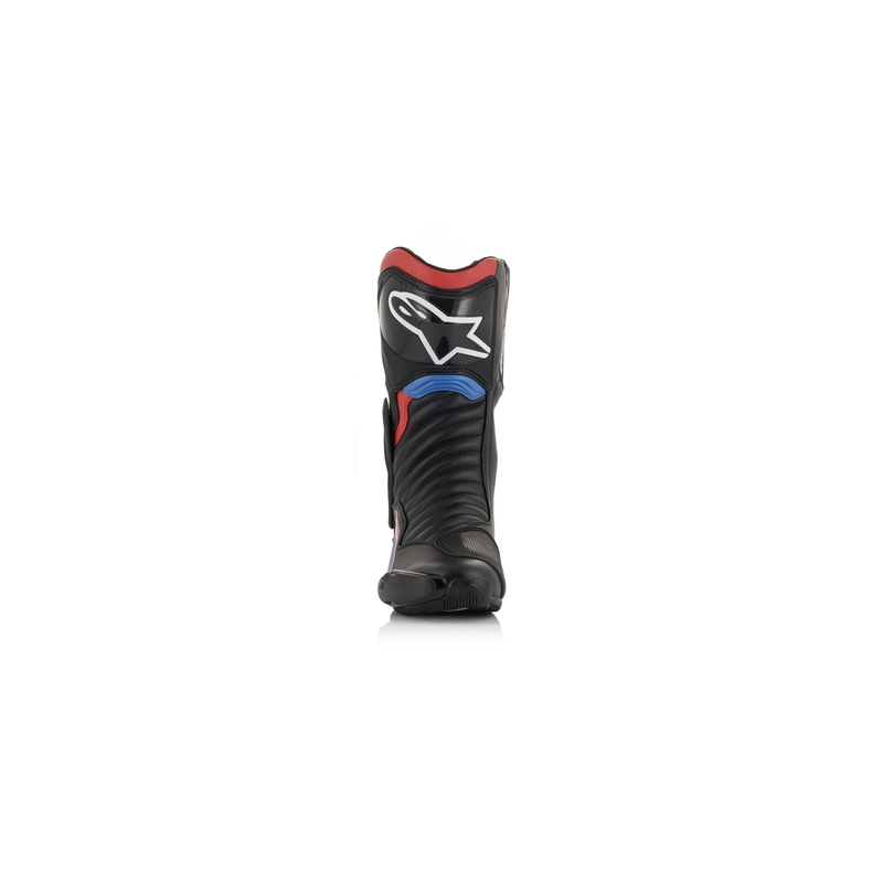 Alpinestars S-MX 6 Honda Collection Stivali da moto nero-rosso-blu-bianco
