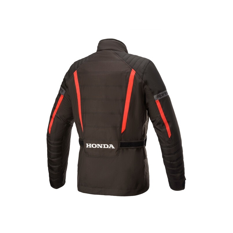 Alpinestars Gravity Drystar Honda Collection Giacca da moto nera e rossa