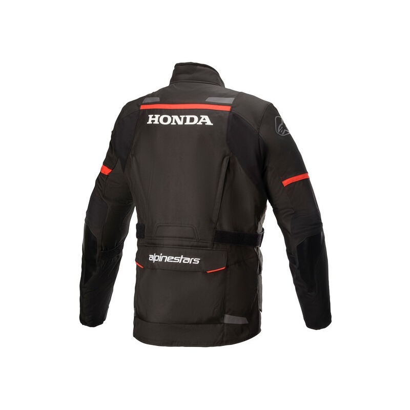 Giacca moto Alpinestars Andes Drystar TECH-AIR 5 compatibile Honda Collection nero-rosso
