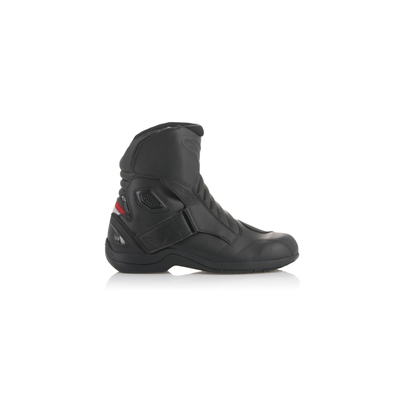 Stivali da moto Alpinestars New Land Drystar Honda Collection Nero e Rosso
