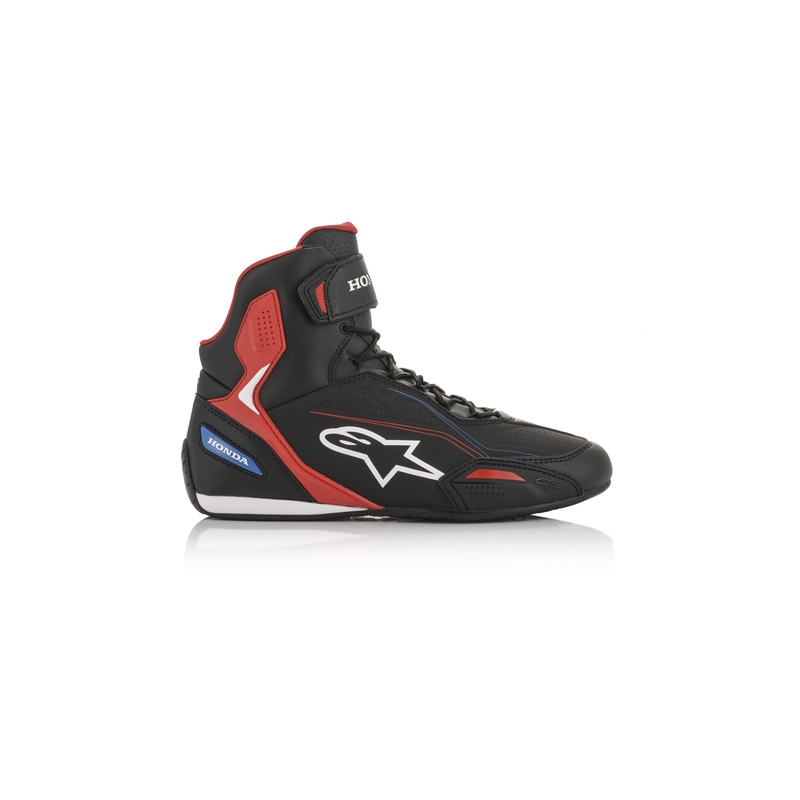 Alpinestars Faster-3 Honda collezione stivali da moto nero-rosso-blu
