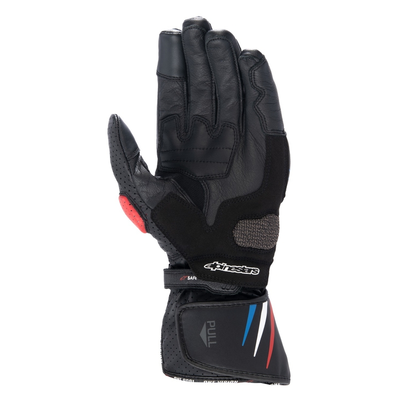 Guanti da moto Alpinestars SP-8 Honda neri-rossi-blu