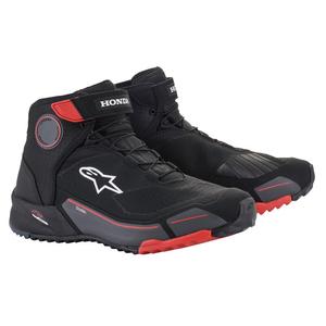 Stivali da moto Alpinestars CR-X Drystar Honda Collection nero-rosso-grigio