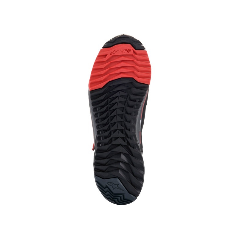 Stivali da moto Alpinestars CR-X Drystar Honda Collection nero-rosso-grigio