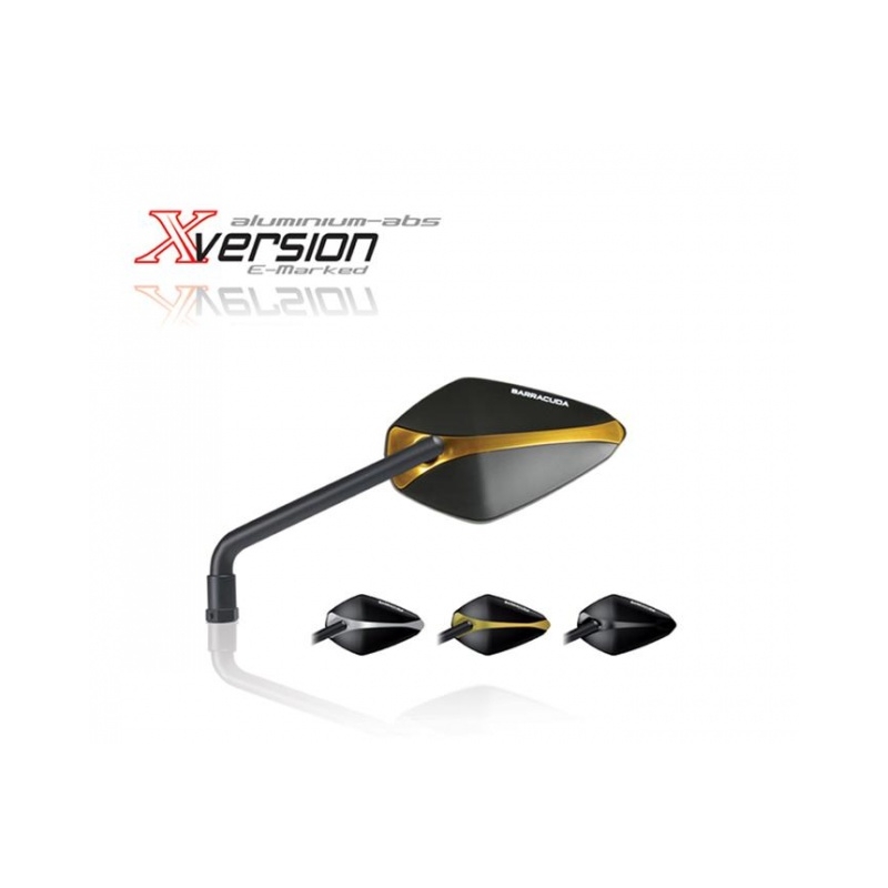 Zrcátka X-Version - zlatá