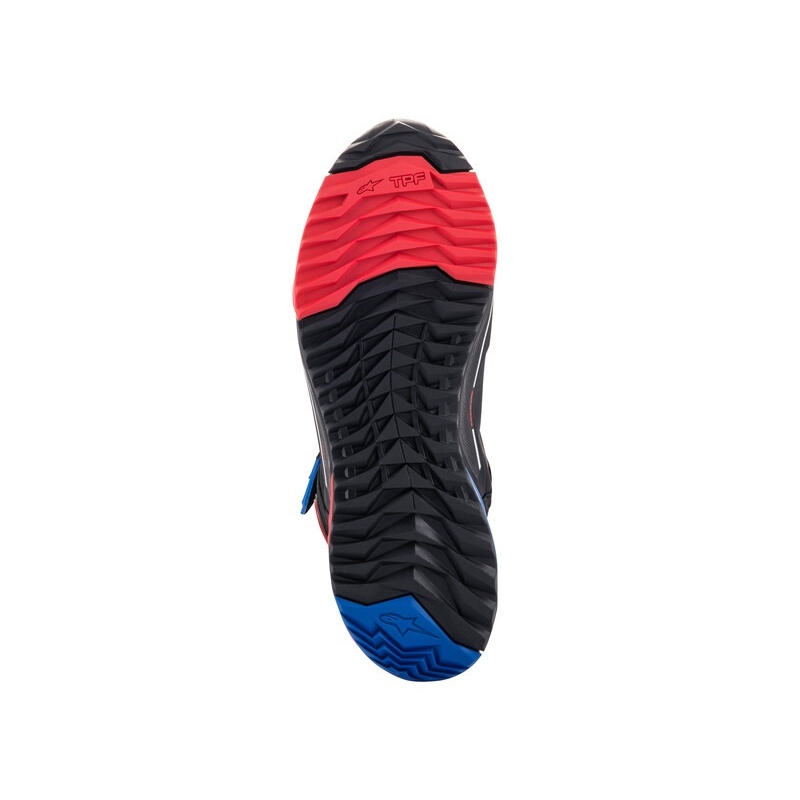 Alpinestars CR-X Drystar Honda Collection Stivali da moto nero-rosso-blu