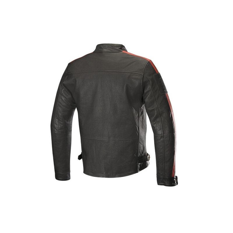Alpinestars Charlie Honda Motorcycle Jacket Collection nero-crema-rosso