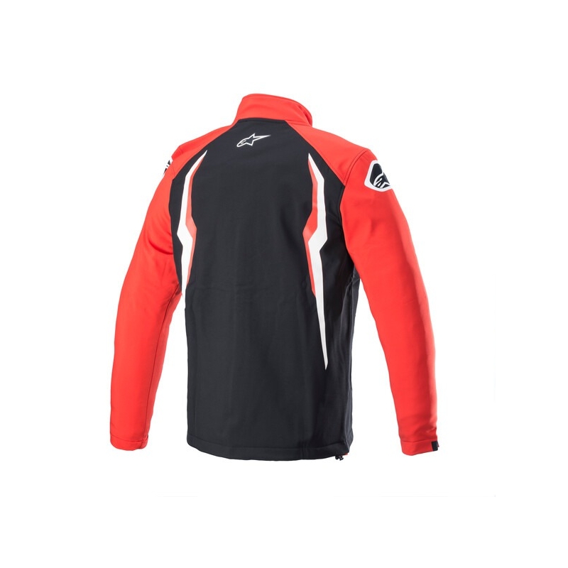 Giacca da moto Alpinestars Honda rossa e nera