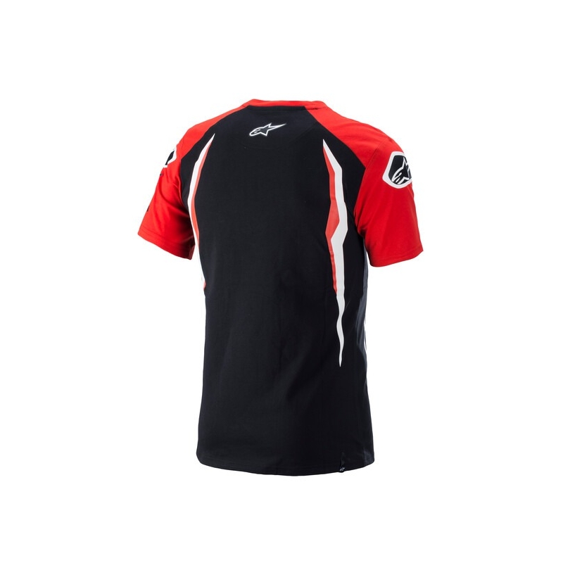 Maglietta Alpinestars Honda rossa e nera 2024