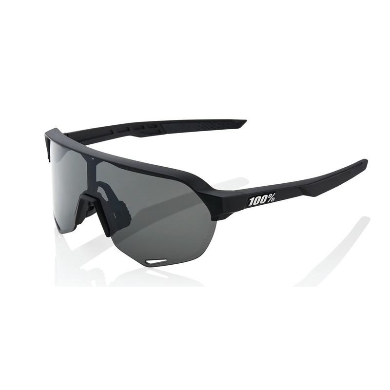Occhiali da sole 100% - USA S2 nero con vetro fumé