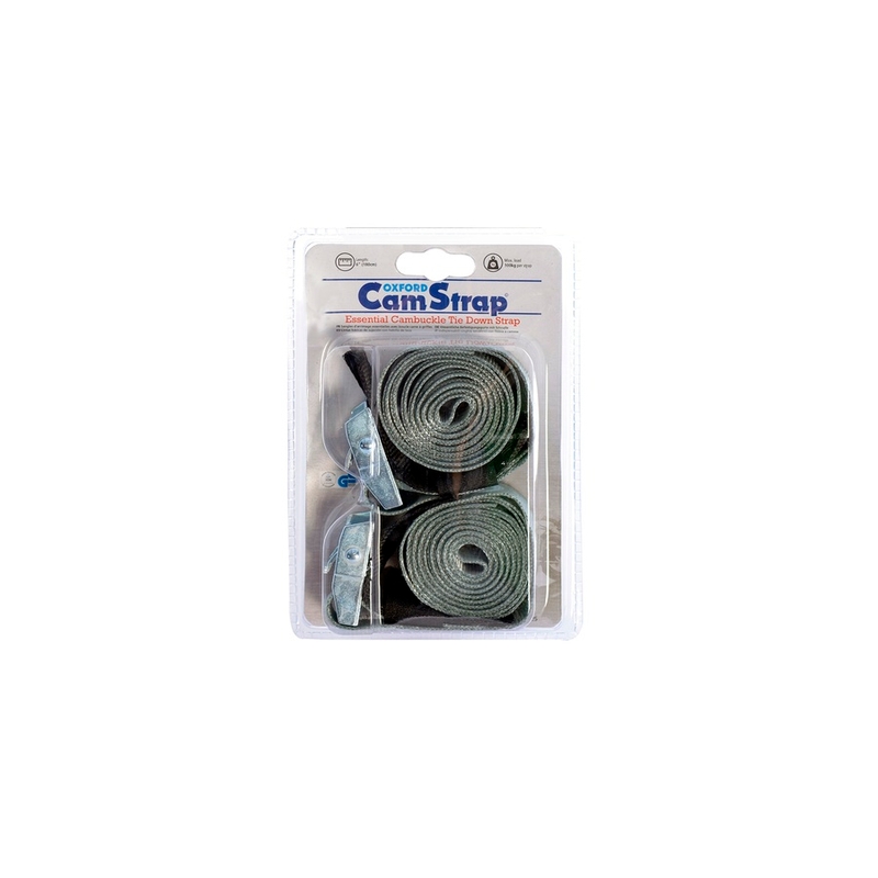 Cinghie Oxford Cam Cinghie regolabili con fissaggio in velcro allentato grigio