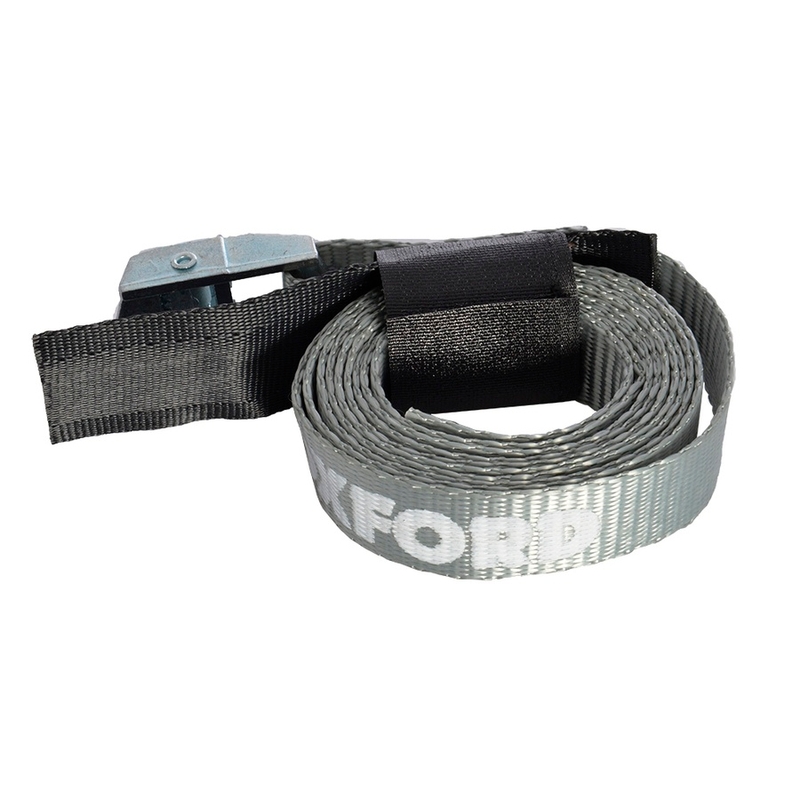 Cinghie Oxford Cam Cinghie regolabili con fissaggio in velcro allentato grigio