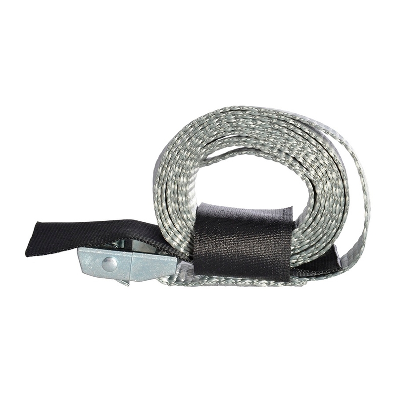 Cinghie Oxford Cam Cinghie regolabili con fissaggio in velcro allentato grigio