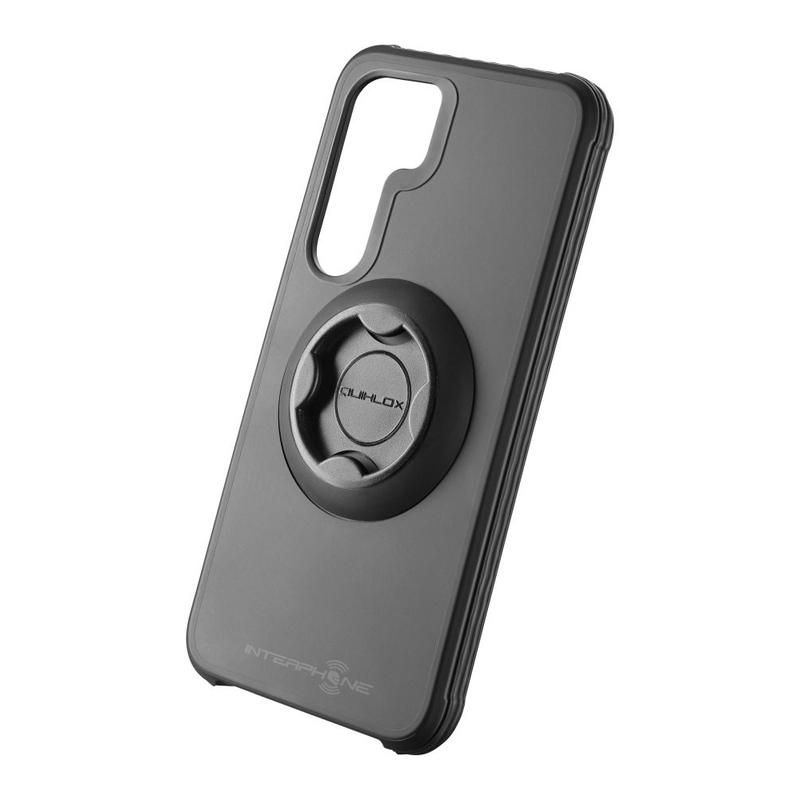 Cover protettiva Interphone QUIKLOX Tetraforce per Samsung Galaxy S24 nero