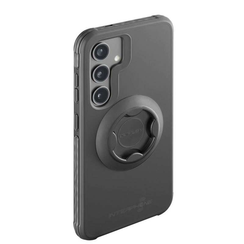 Cover protettiva Interphone QUIKLOX Tetraforce per Samsung Galaxy S24 nero