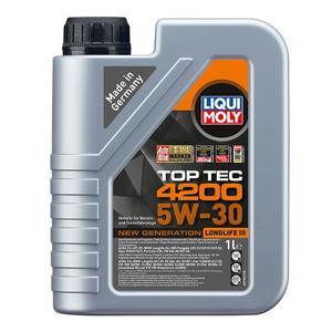 LIQUI MOLY Top Tec 4200 5W-30 Olio motore sintetico di nuova generazione da 1 l