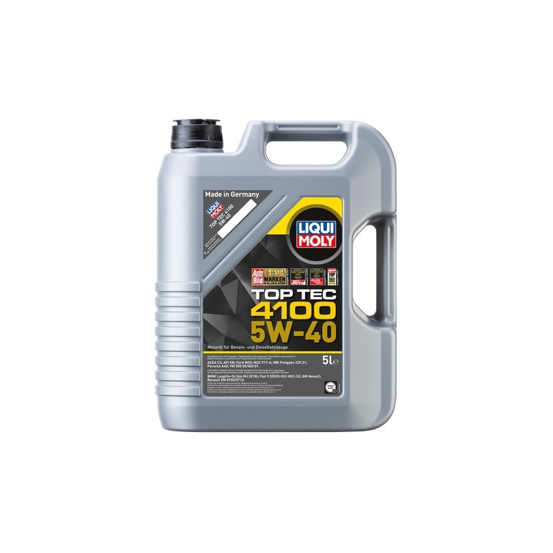 LIQUI MOLY Top Tec 4100 5W-40 5 l Olio motore sintetico