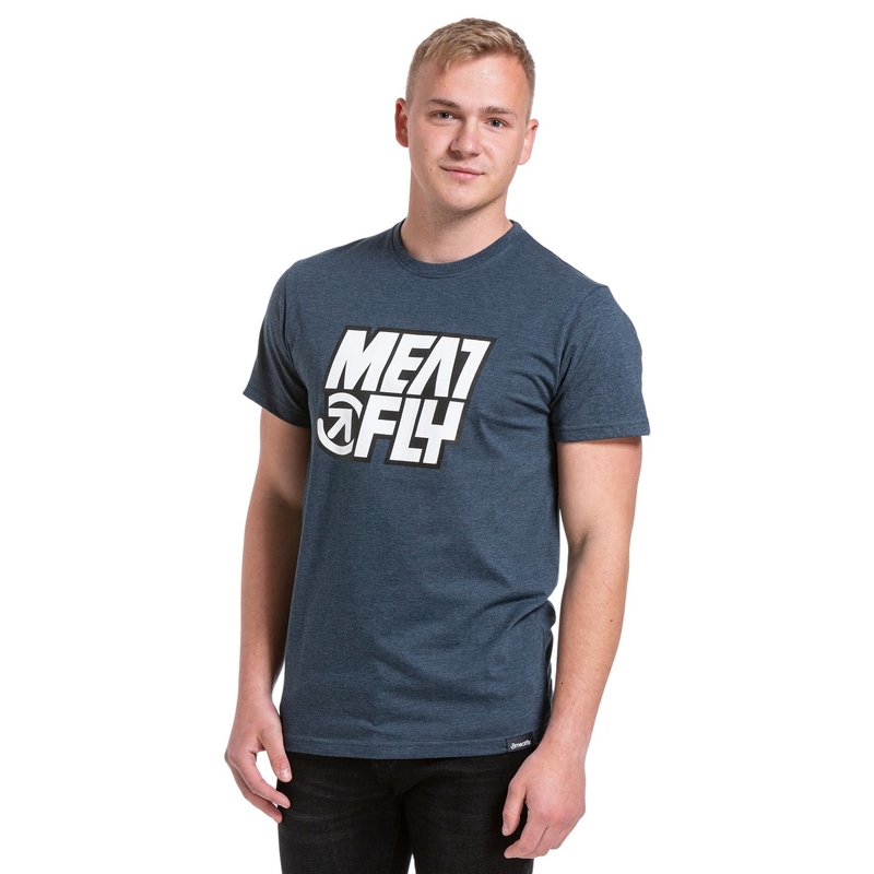 Maglietta Meatfly Repash blu navy