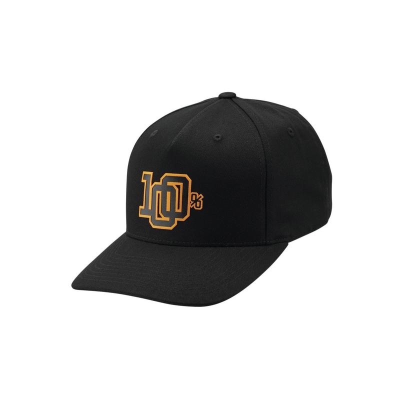 100% Varsity Snapback Cap Nero